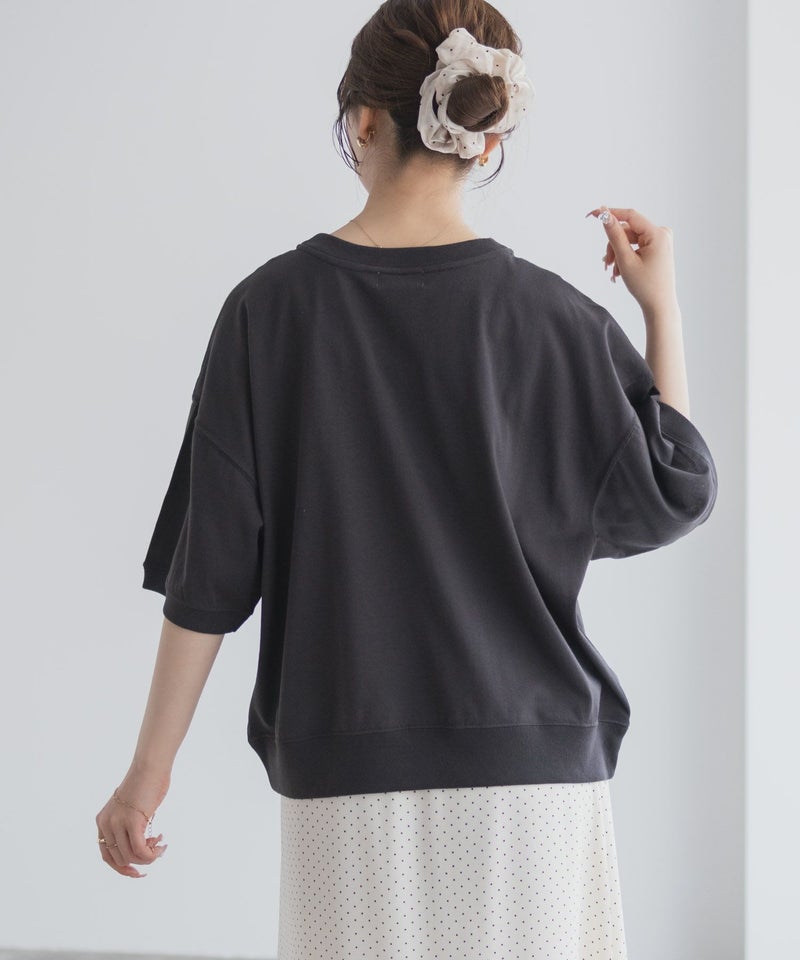 CONVERSE ワンポイントシューズTシャツ レディース メール便 対応商品商品画像-8