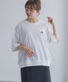 CONVERSE  ワンポイントシューズTシャツ レディース メール便 対応商品商品サムネイル-10