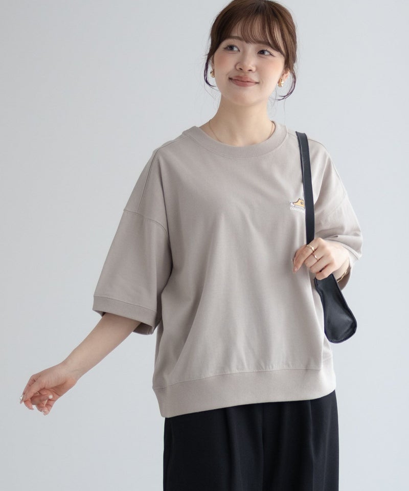 CONVERSE ワンポイントシューズTシャツ レディース メール便 対応商品商品画像-16
