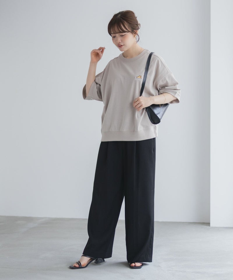 CONVERSE ワンポイントシューズTシャツ レディース メール便 対応商品商品画像-17