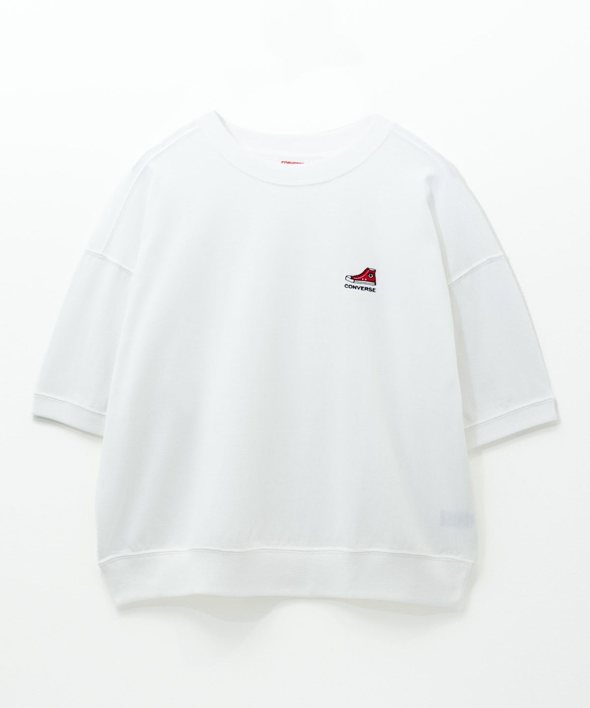 CONVERSE ワンポイントシューズTシャツ レディース ネコポス 対応商品