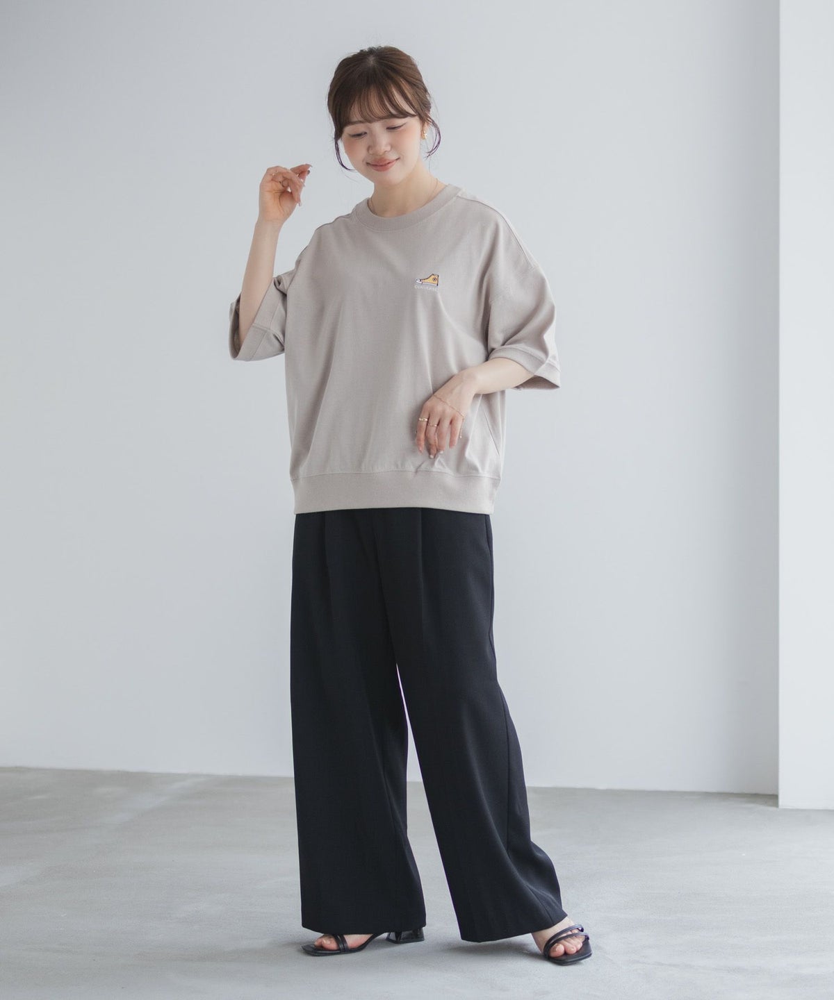 CONVERSE ワンポイントシューズTシャツ レディース ネコポス 対応商品