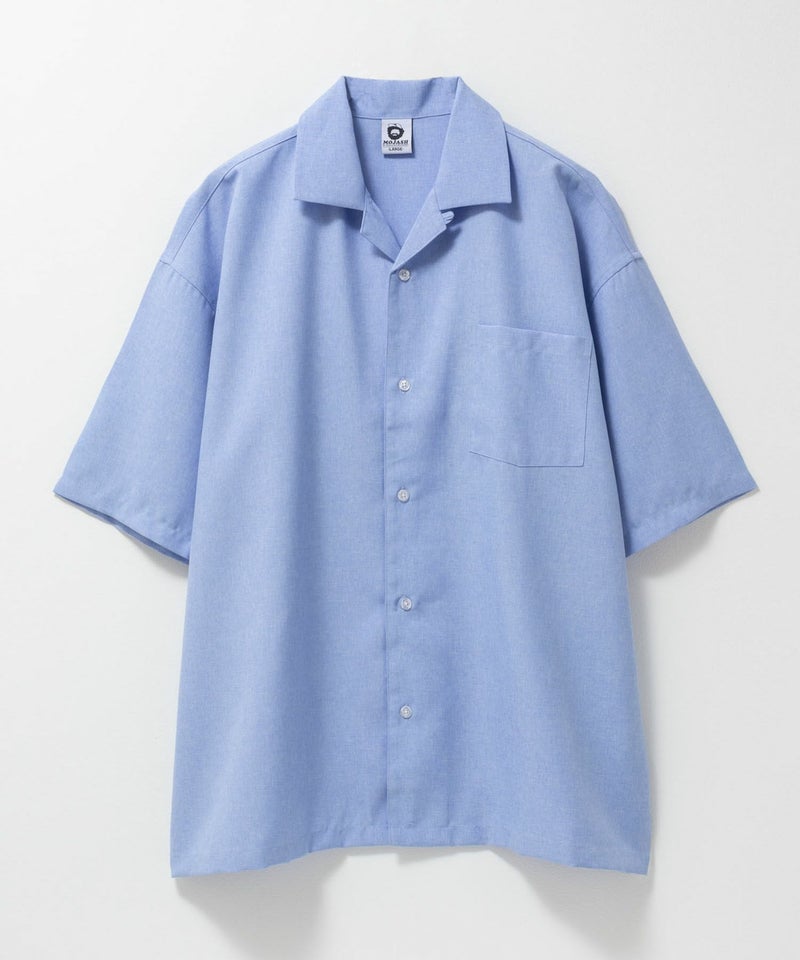 ひげサガラ刺繍半袖シャツ メンズ商品画像-6