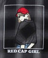 RED CAP GIRL  ルーズサイズバックイラストオンブレーチェック半袖シャツ メンズ商品サムネイル-10