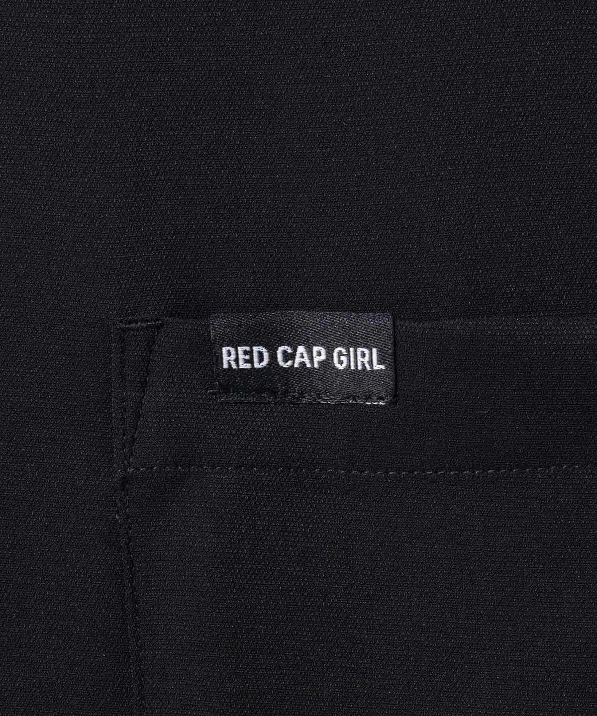 RED CAP GIRL ルーズサイズバック刺繍クレリック半袖シャツ メンズ