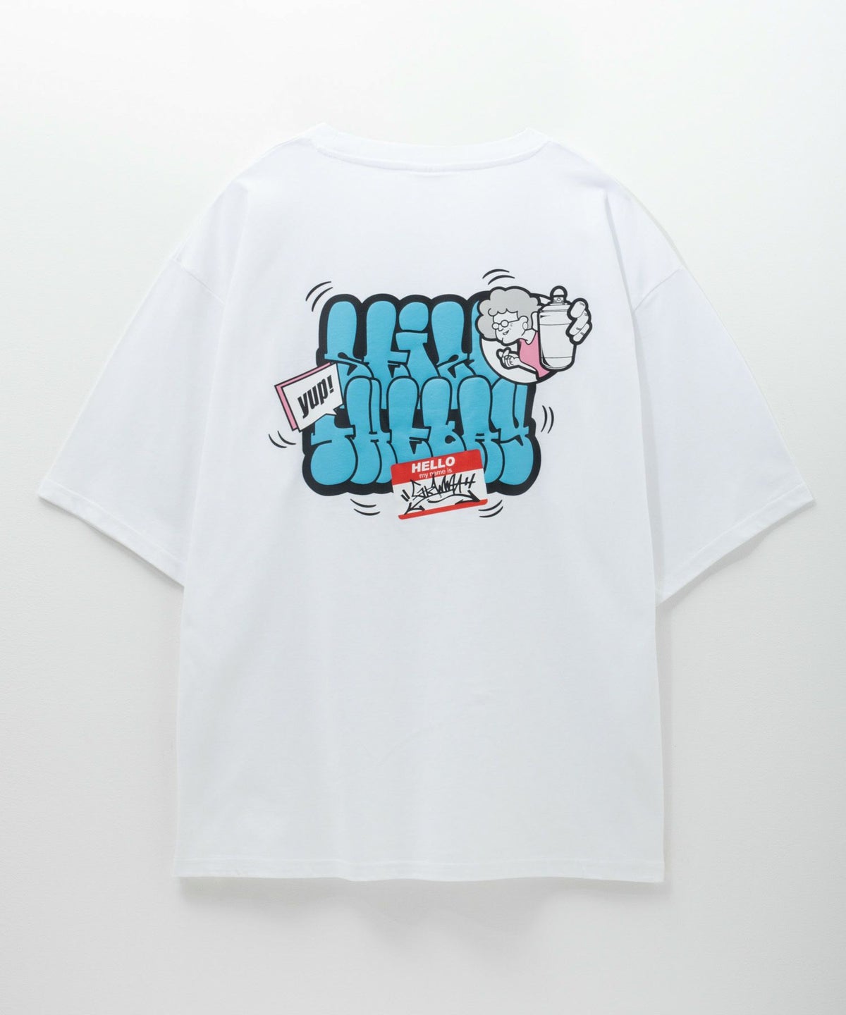 天竺発泡バブルロゴTシャツ メンズ ネコポス 対応商品