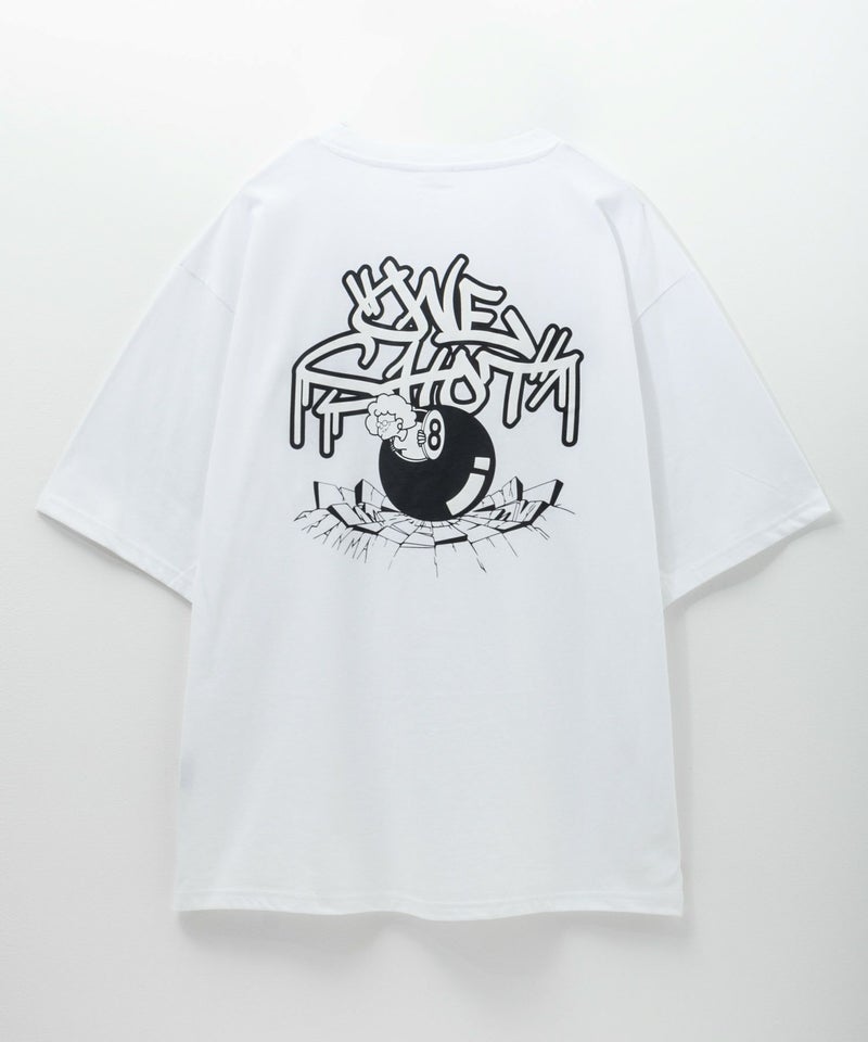 天竺発泡タギングロゴTシャツ メンズ メール便 対応商品商品画像-3