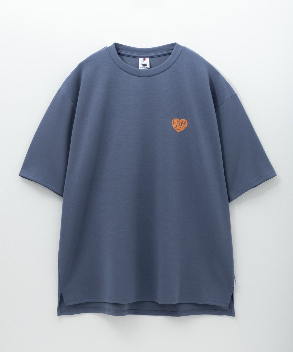 RED CAP GIRL ポンチ素材バックプリントTシャツ メンズ ネコポス 対応商品