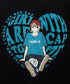RED CAP GIRL  ポンチ素材バックプリントTシャツ メンズ メール便 対応商品商品サムネイル-14