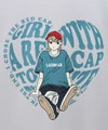 RED CAP GIRL ポンチ素材バックプリントTシャツ メンズ メール便 対応商品商品サムネイル-18