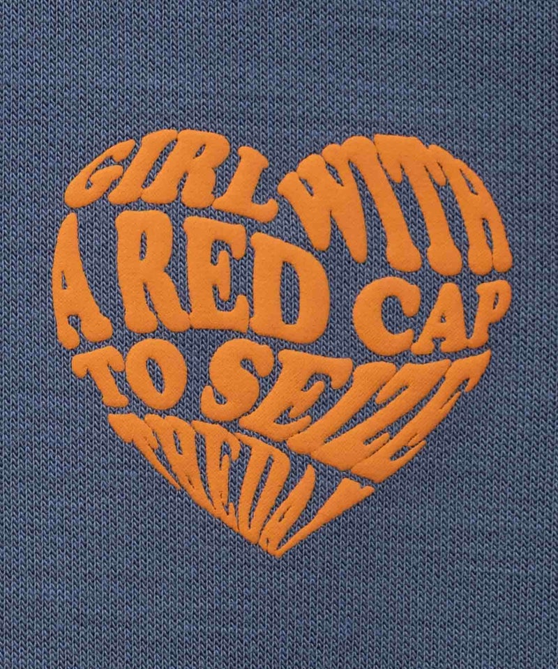 RED CAP GIRL  ポンチ素材バックプリントTシャツ メンズ メール便 対応商品商品画像-19