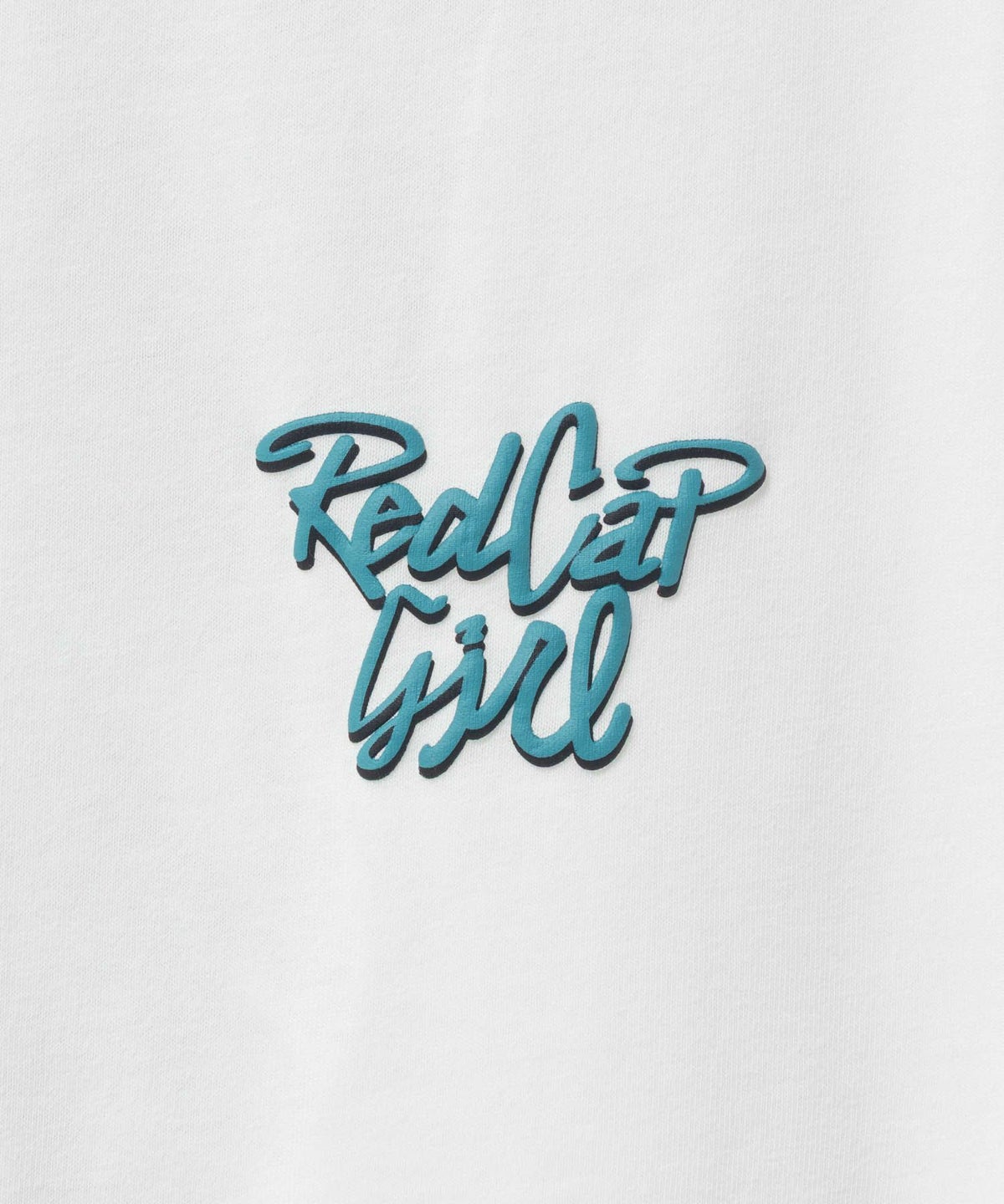 RED CAP GIRL 天竺バックプリントTシャツ メンズ ネコポス 対応商品