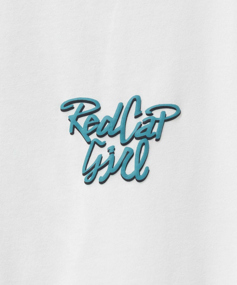 RED CAP GIRL  天竺バックプリントTシャツ メンズ メール便 対応商品商品画像-16