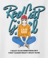 RED CAP GIRL  天竺バックプリントTシャツ メンズ メール便 対応商品商品サムネイル-17