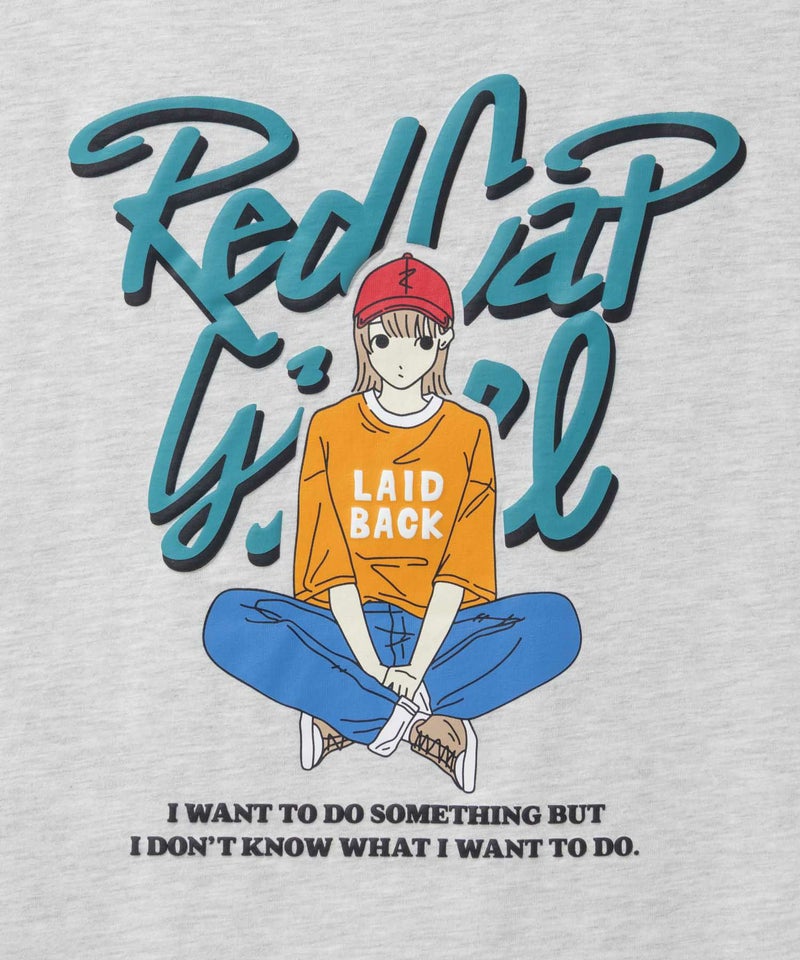RED CAP GIRL 天竺バックプリントTシャツ メンズ メール便 対応商品商品画像-19