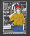 RED CAP GIRL  天竺バックプリントTシャツ メンズ メール便 対応商品商品サムネイル-21