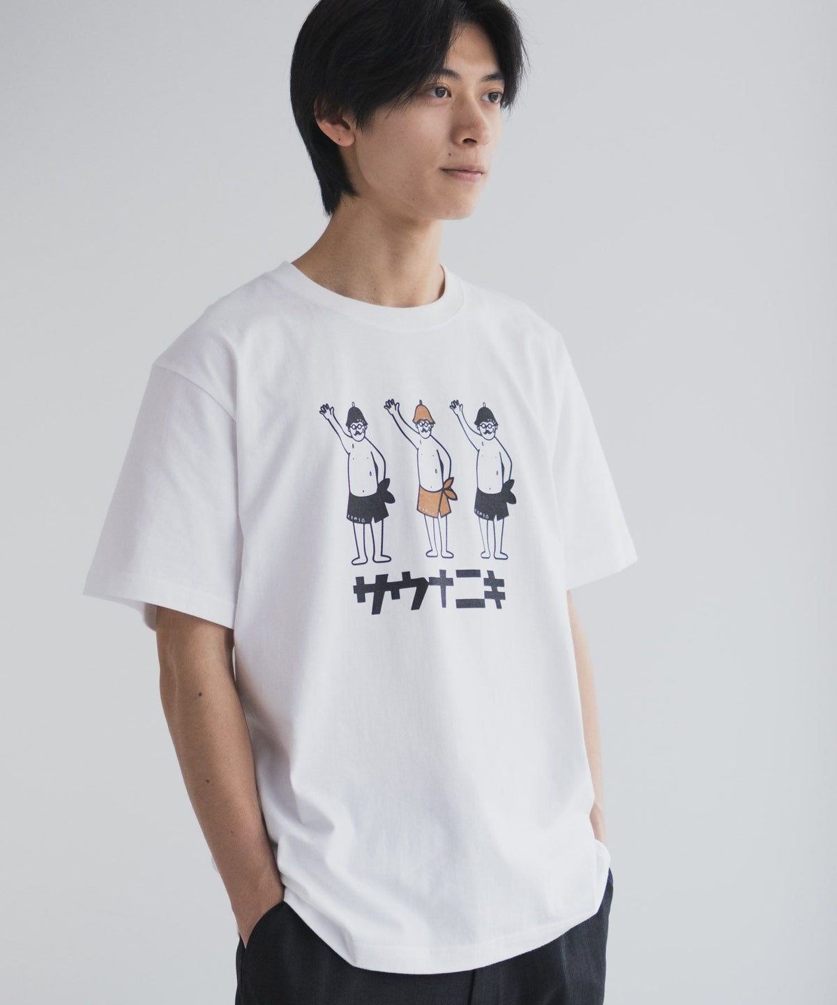【WEB限定】サウナニキオーバーサイズTシャツ メンズ ネコポス 対応商品