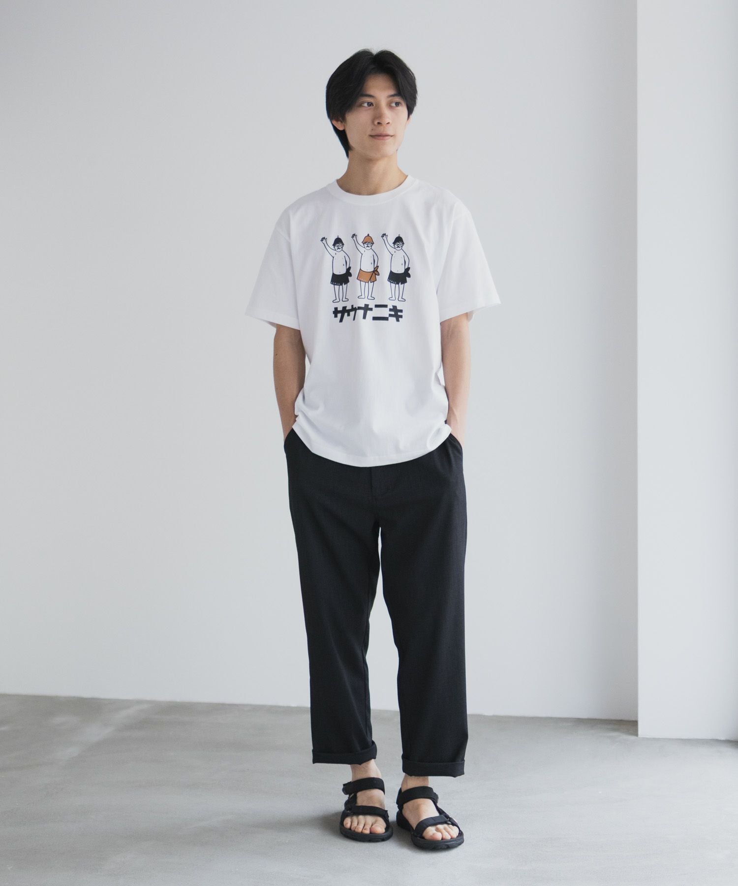 サウナニキオーバーサイズTシャツ メンズ