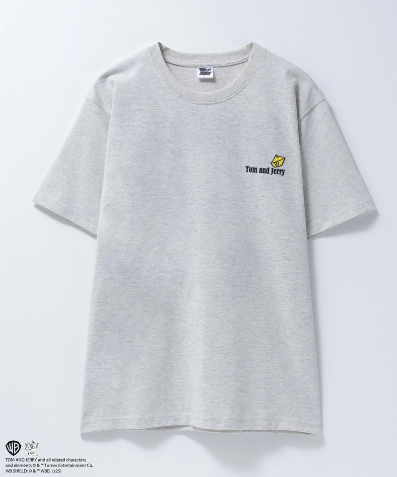 Tom and Jerry バックサガラ刺繍Tシャツ メンズ メール便 対応商品商品画像-2