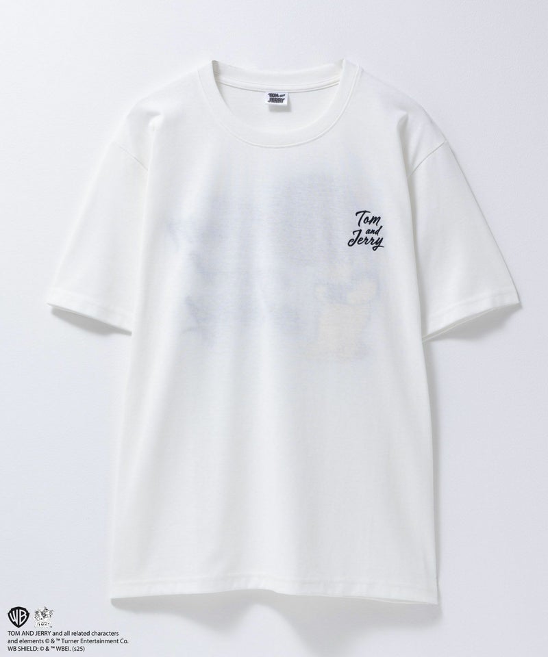 Tom and Jerry バックサガラ刺繍Tシャツ メンズ メール便 対応商品商品画像-4