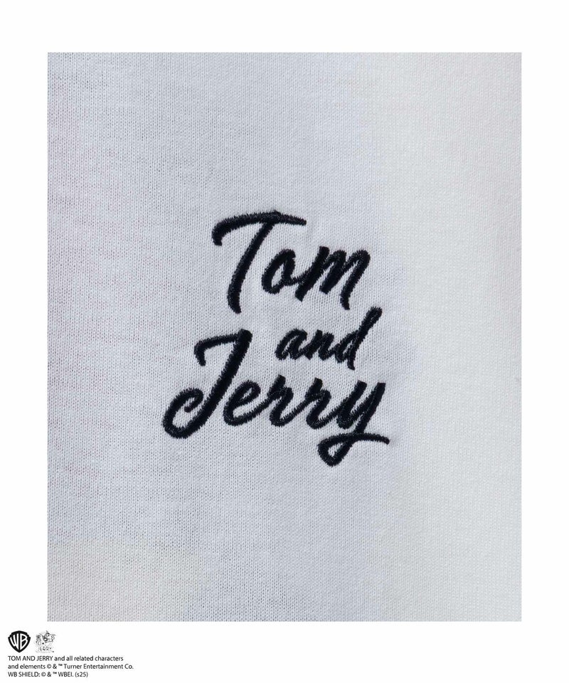 Tom and Jerry バックサガラ刺繍Tシャツ メンズ メール便 対応商品商品画像-7