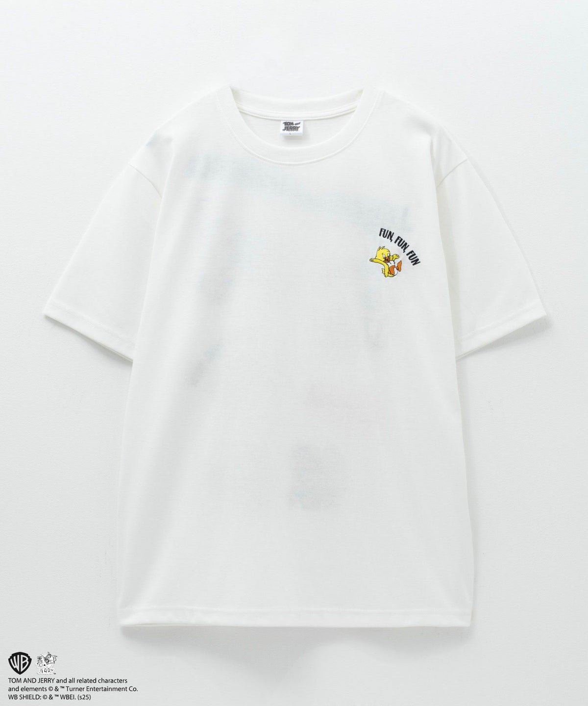 Tom and Jerry マッスルズバックサガラ刺繍Tシャツ メンズ ネコポス 対応商品