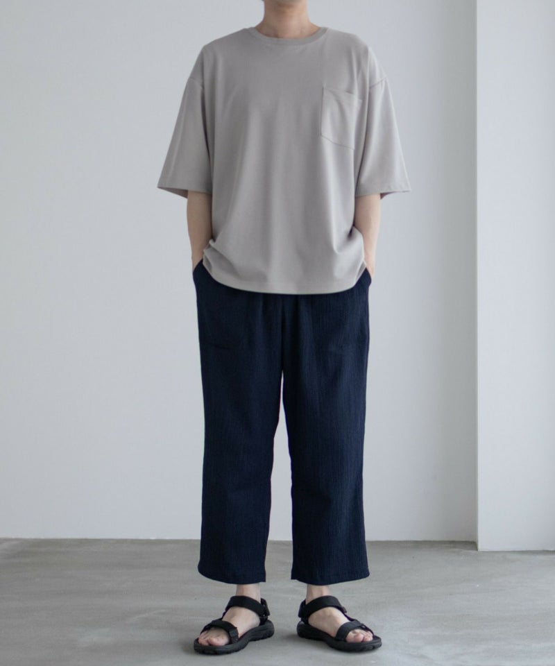 NAVY  楊柳アンクルパンツ メンズ商品画像-7