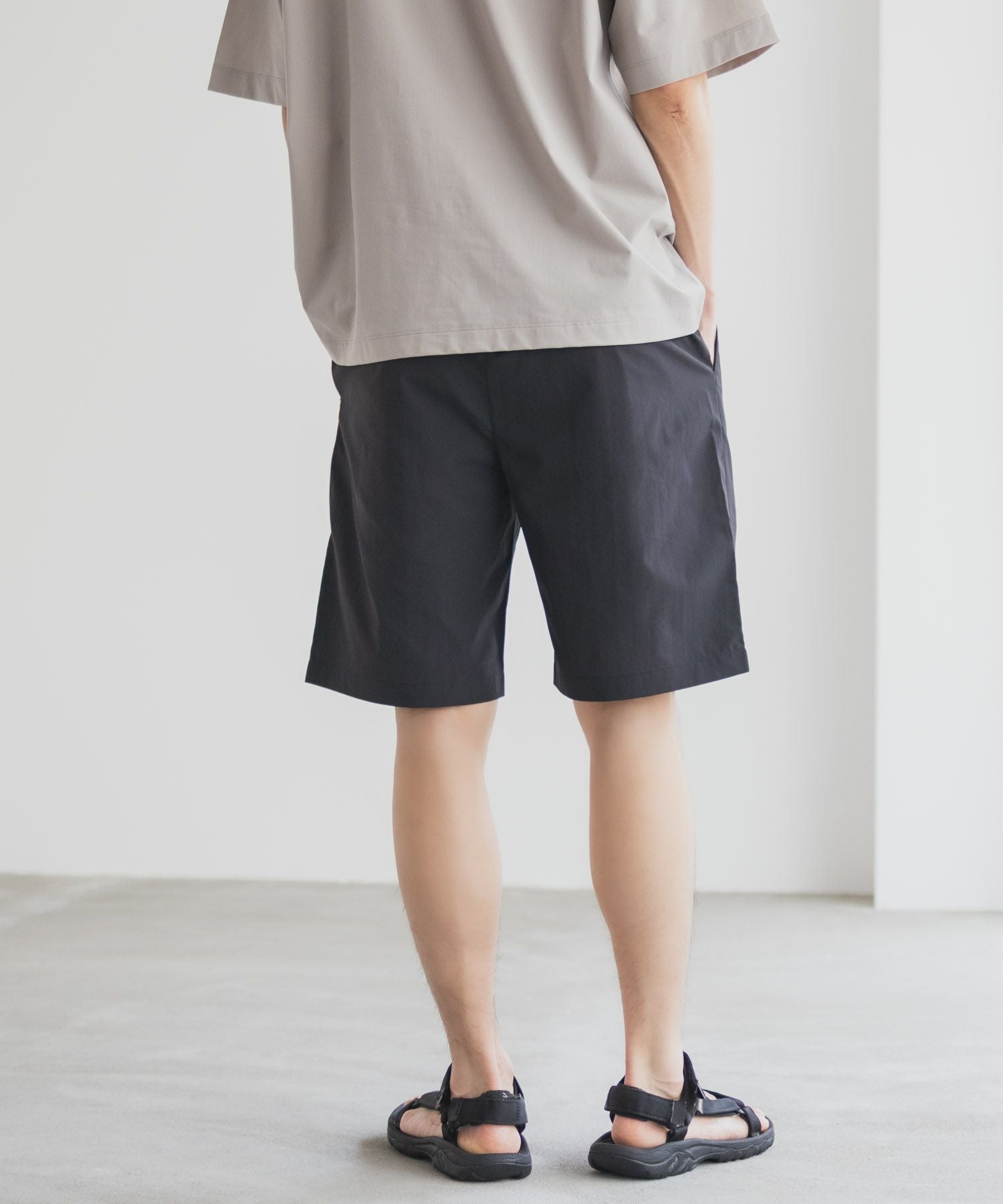 NAVY KAZETOSU メッシュハーフパンツ メンズ