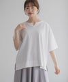 nAvy  エブリーT 汗じみ軽減 キーネックTシャツ レディース メール便 対応商品商品サムネイル-13