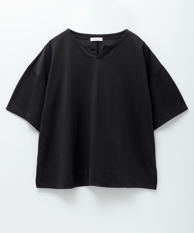 nAvy  エブリーT 汗じみ軽減 キーネックTシャツ レディース メール便 対応商品商品画像-27