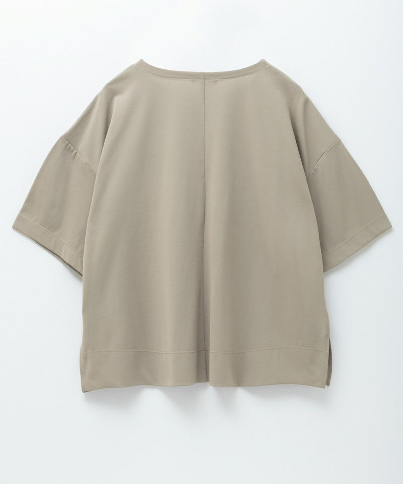 nAvy  エブリーT 汗じみ軽減 キーネックTシャツ レディース メール便 対応商品商品画像-30