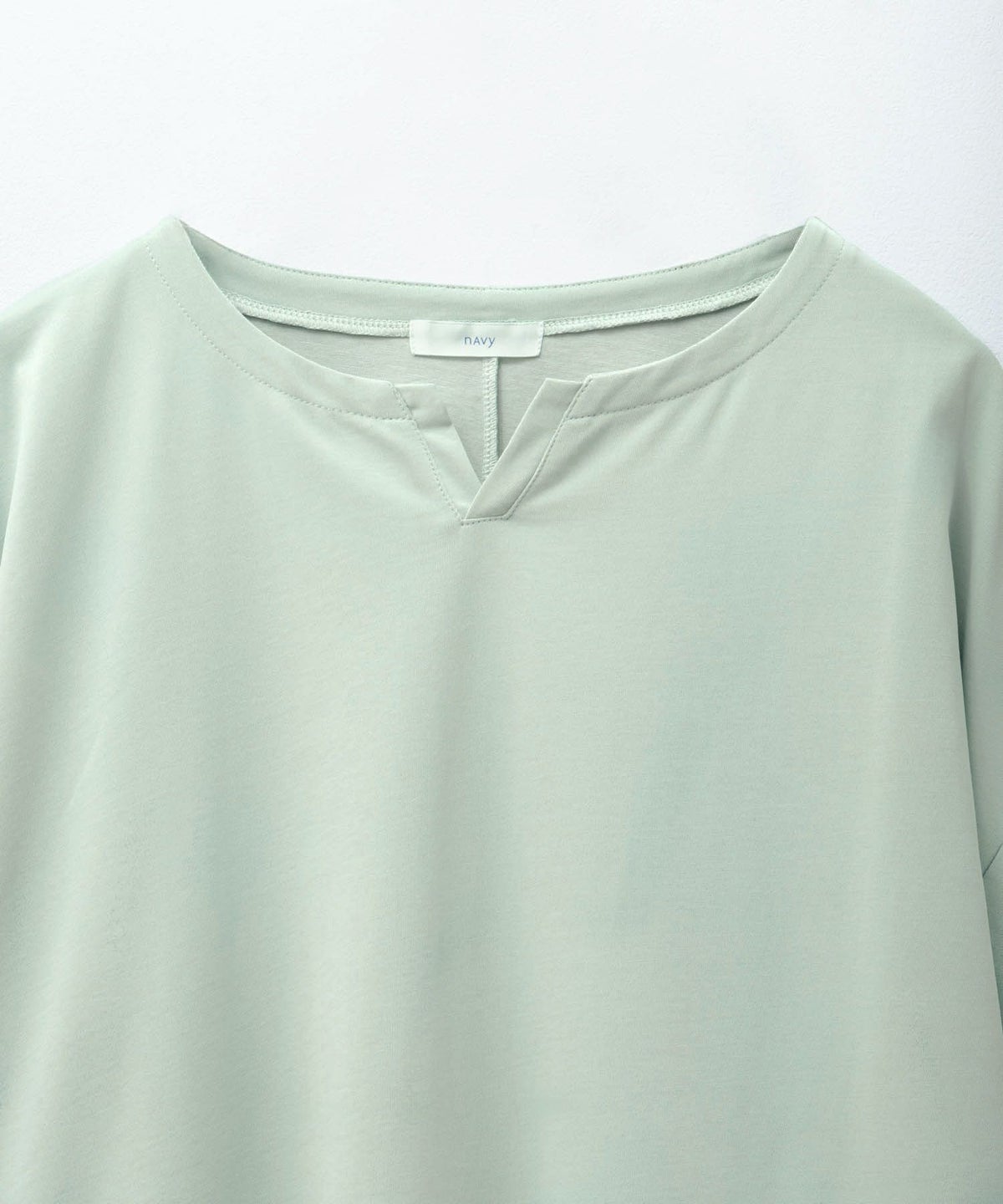 nAvy エブリーT 汗じみ軽減 キーネックTシャツ レディース ネコポス 対応商品