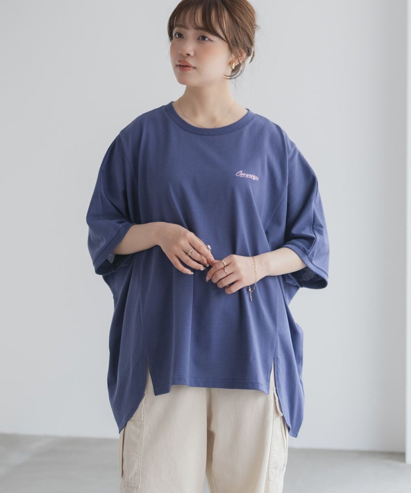 CONVERSE ビッグチュニックTシャツ レディース メール便 対応商品商品画像-4