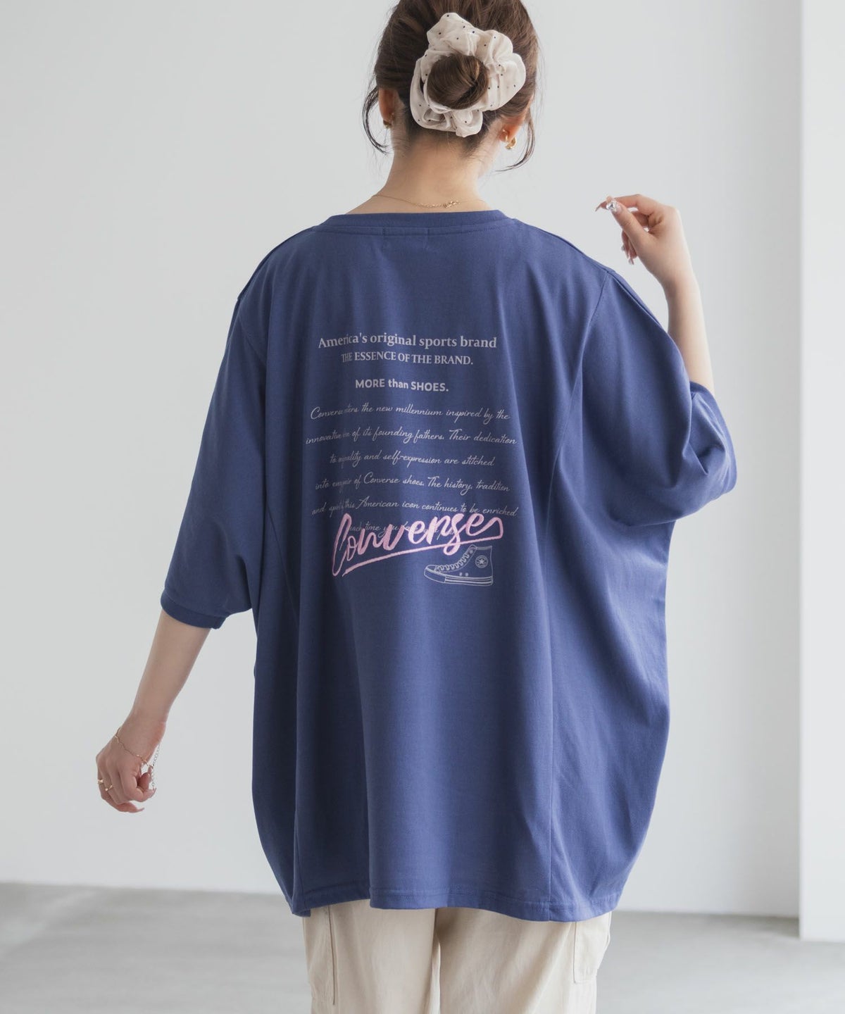 CONVERSE ビッグチュニックTシャツ レディース ネコポス 対応商品