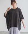CONVERSE ビッグチュニックTシャツ レディース メール便 対応商品商品サムネイル-17