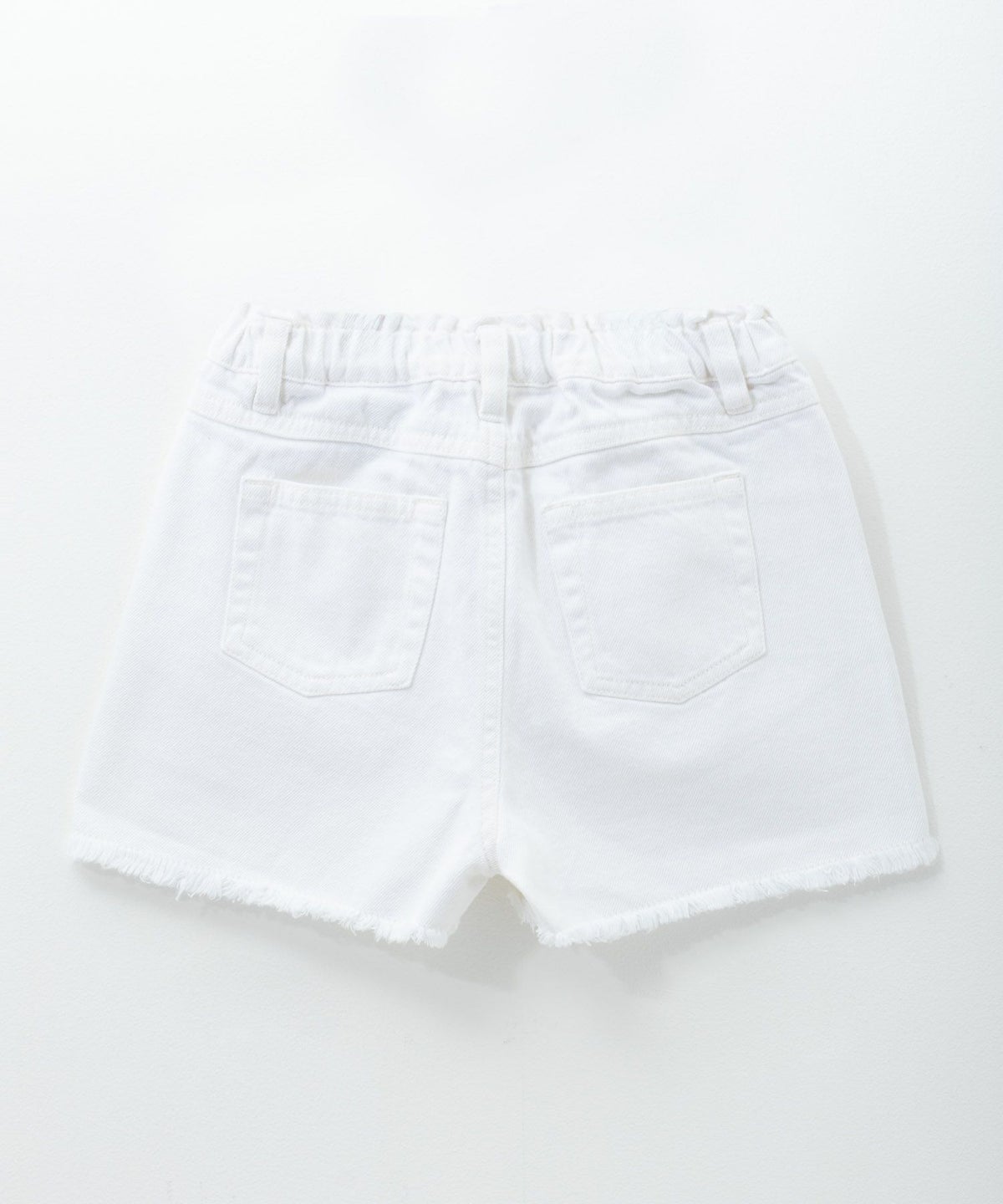 NAVY カツラギフリンジショートパンツ キッズ