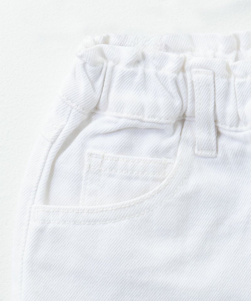 NAVY カツラギフリンジショートパンツ キッズ商品画像-5