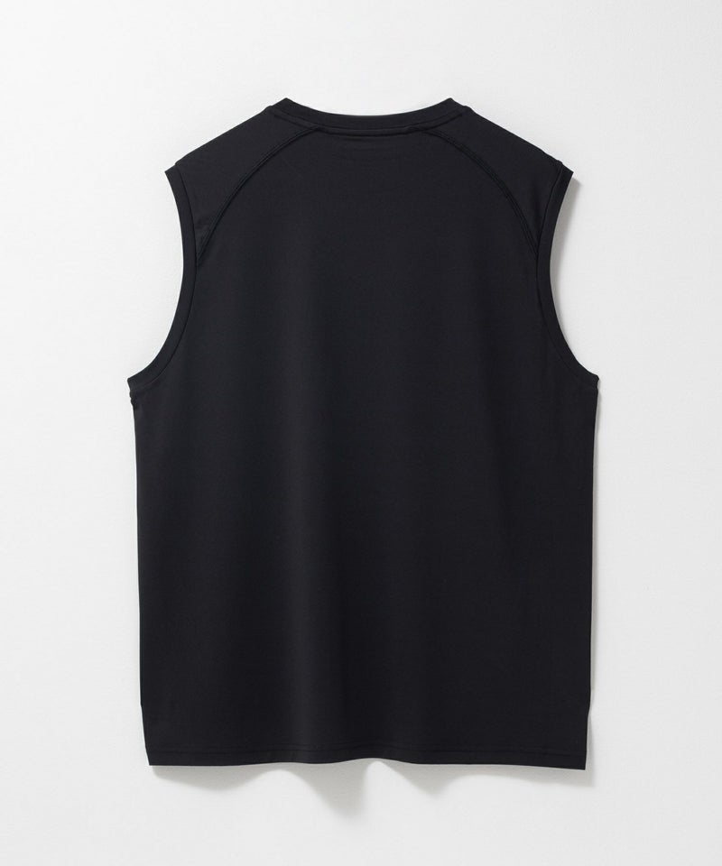 NAVY SARARI 鬼リピTee ドライストレッチノースリーブインナー メンズ メール便 対応商品商品画像-3