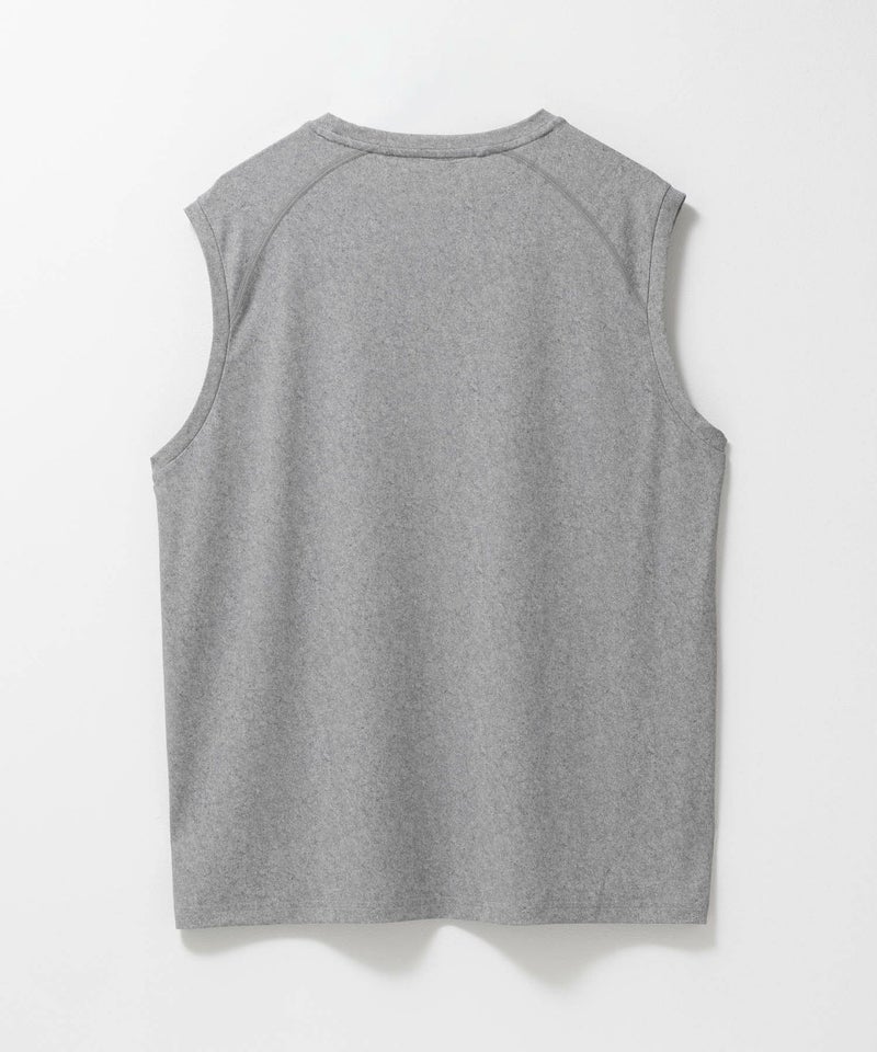 NAVY SARARI 鬼リピTee ドライストレッチノースリーブインナー メンズ メール便 対応商品商品画像-5