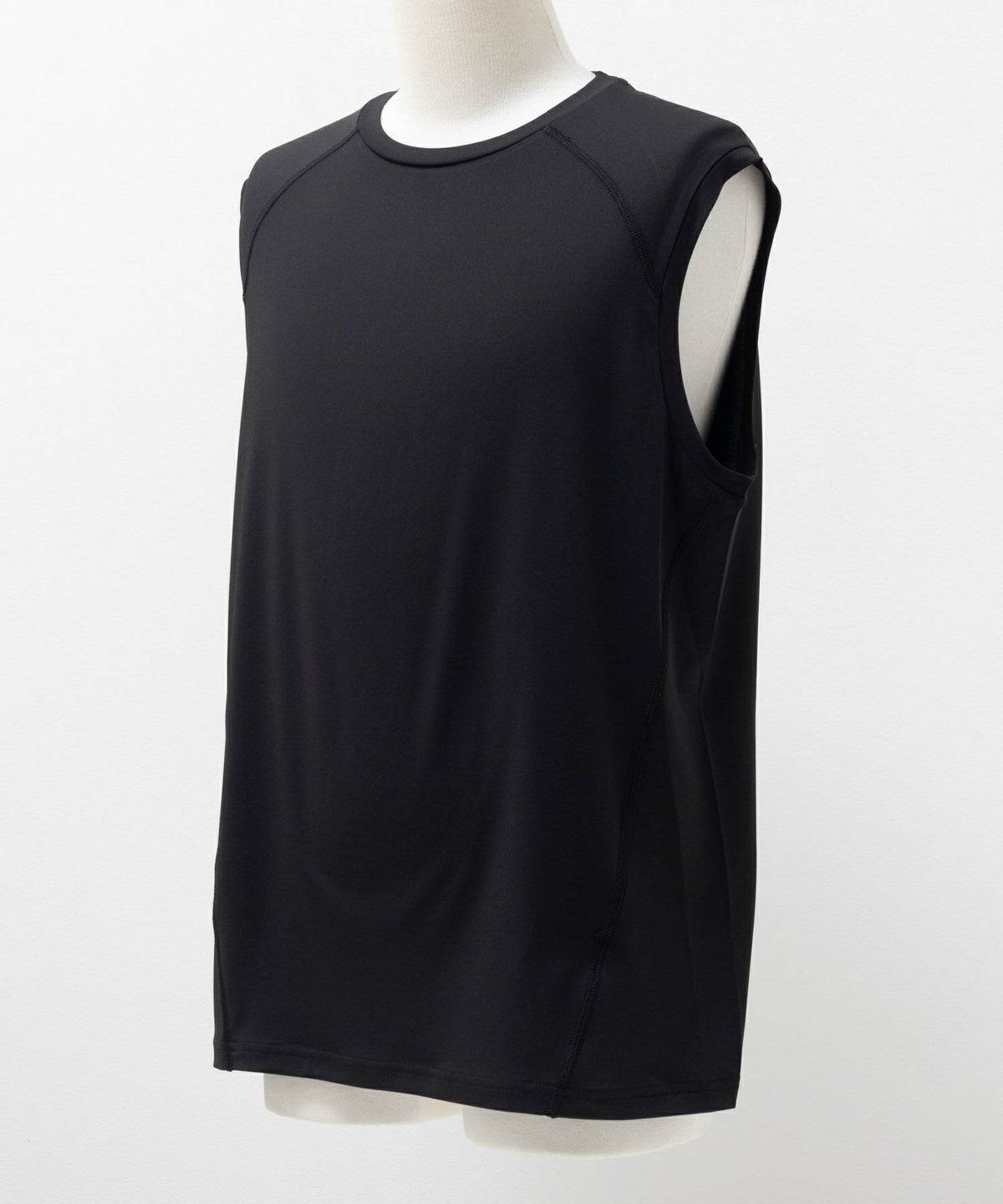 NAVY SARARI ドライストレッチノースリーブインナー メンズ ネコポス 対応商品