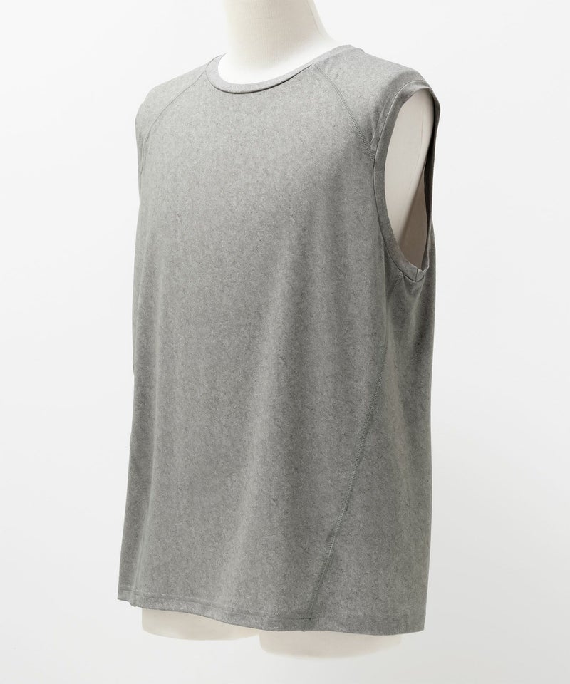 NAVY SARARI 鬼リピTee ドライストレッチノースリーブインナー メンズ メール便 対応商品商品画像-12