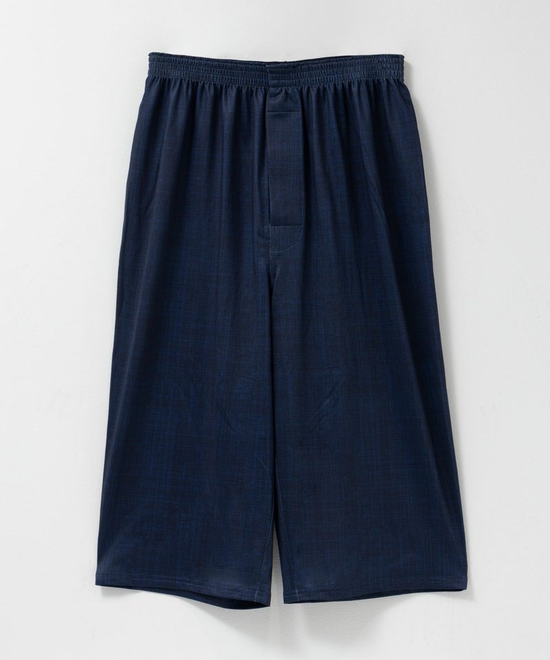 NAVY SARARI ドライストレッチロングトランクス ルームウェア メンズ商品画像-9