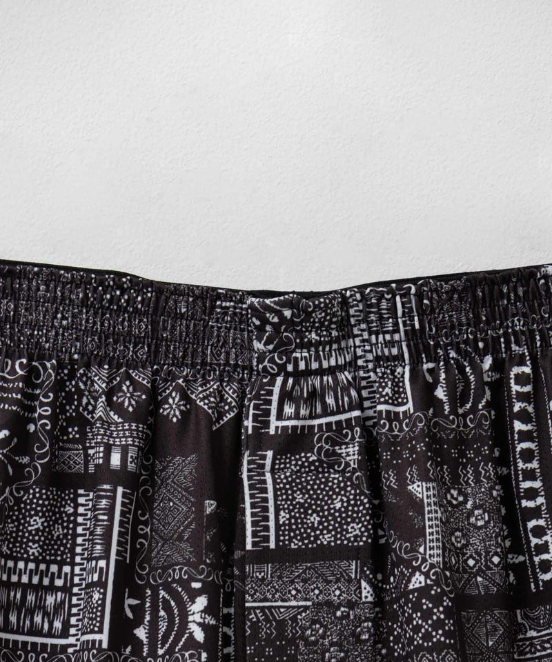 NAVY SARARI ドライストレッチロングトランクス ルームウェア メンズ商品画像-15