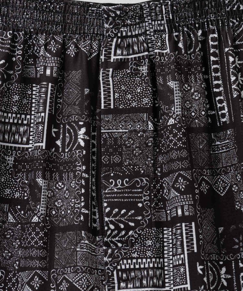 NAVY SARARI ドライストレッチロングトランクス ルームウェア メンズ商品画像-16