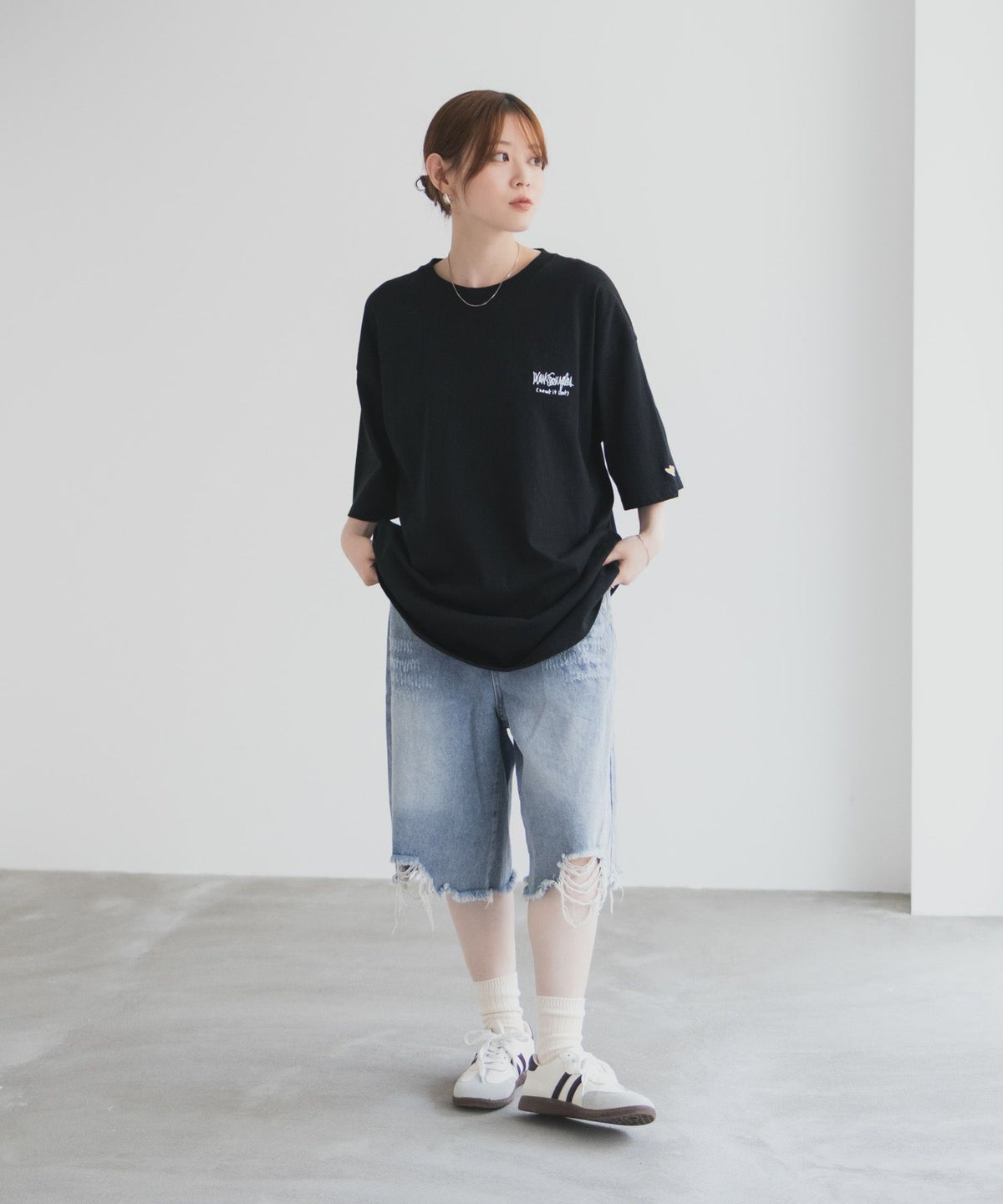  (What it isNt) ART BY MARK GONZALES リラックスフィットTシャツ メンズ ネコポス 対応商品