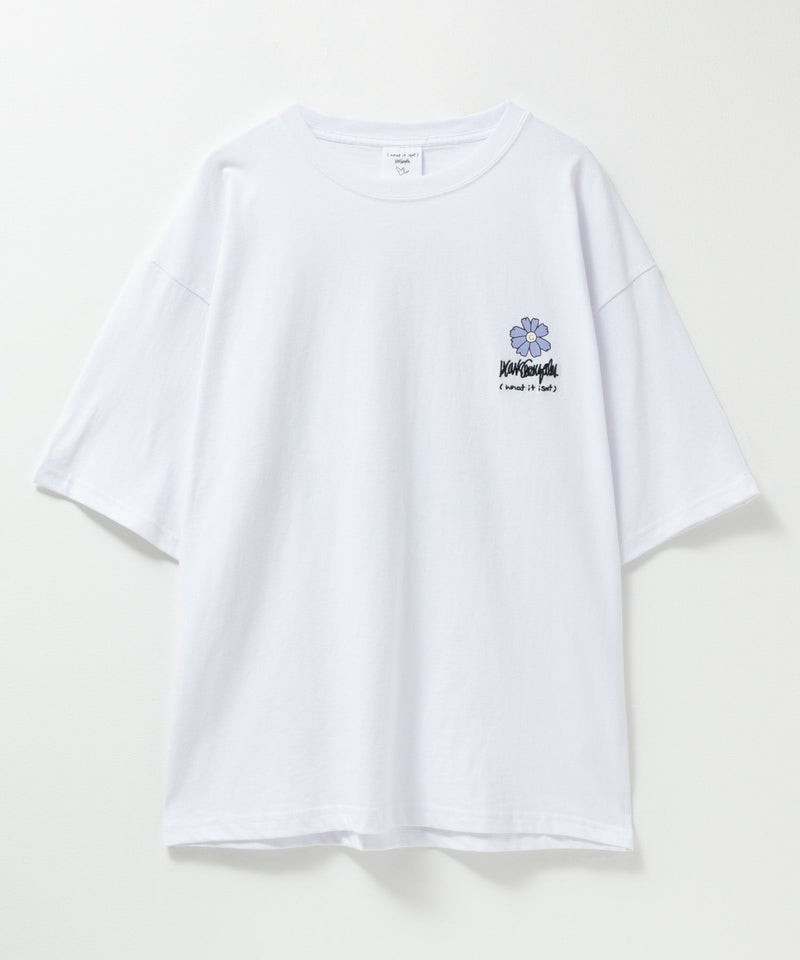 (What it isNt) ART BY MARK GONZALES リラックスフィットTシャツ メンズ メール便 対応商品商品画像-4