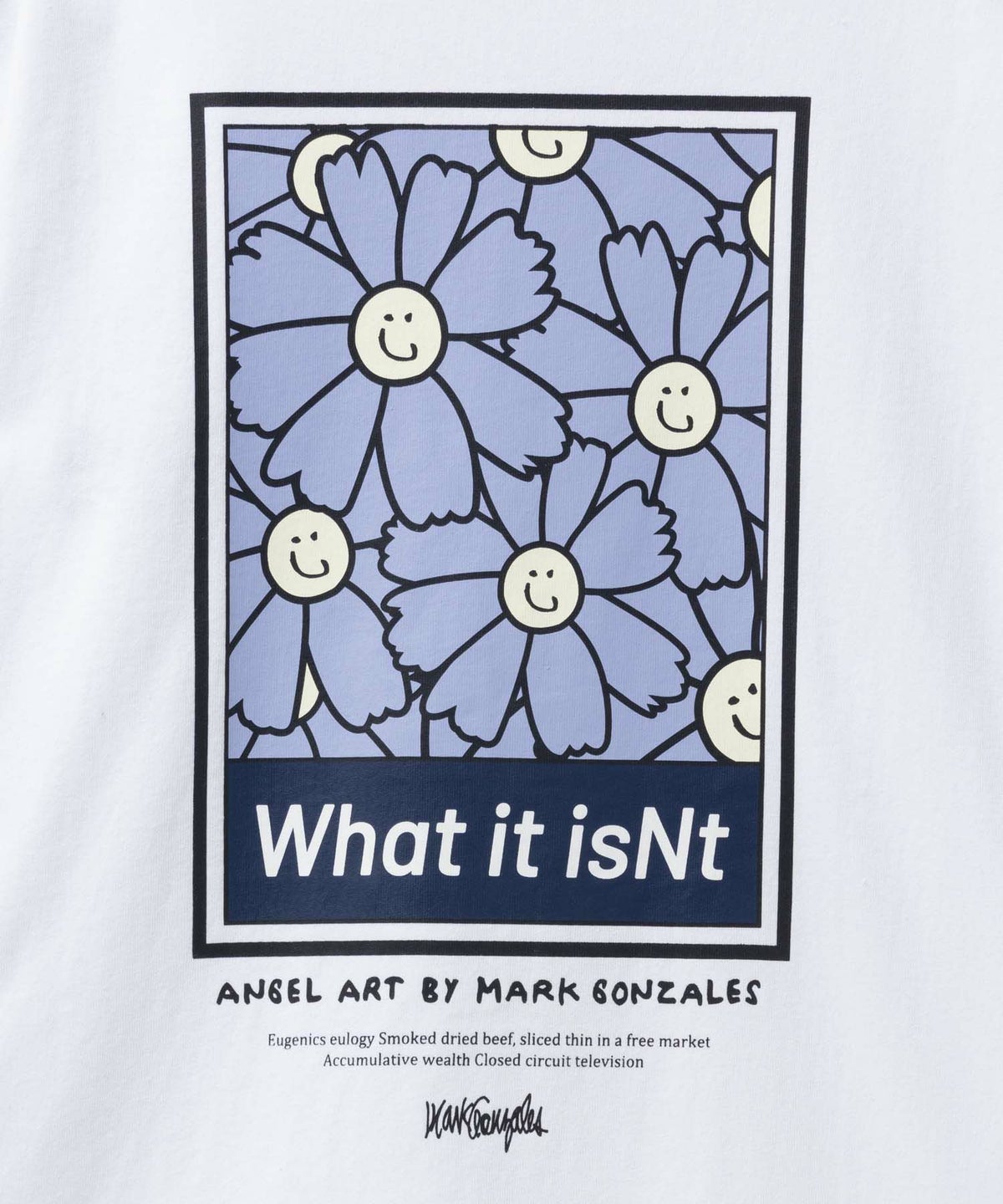 (What it isNt) ART BY MARK GONZALES リラックスフィットTシャツ メンズ ネコポス 対応商品