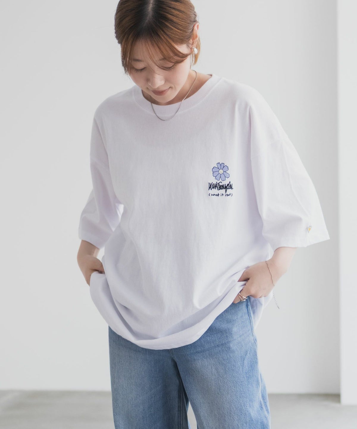 (What it isNt) ART BY MARK GONZALES リラックスフィットTシャツ メンズ ネコポス 対応商品