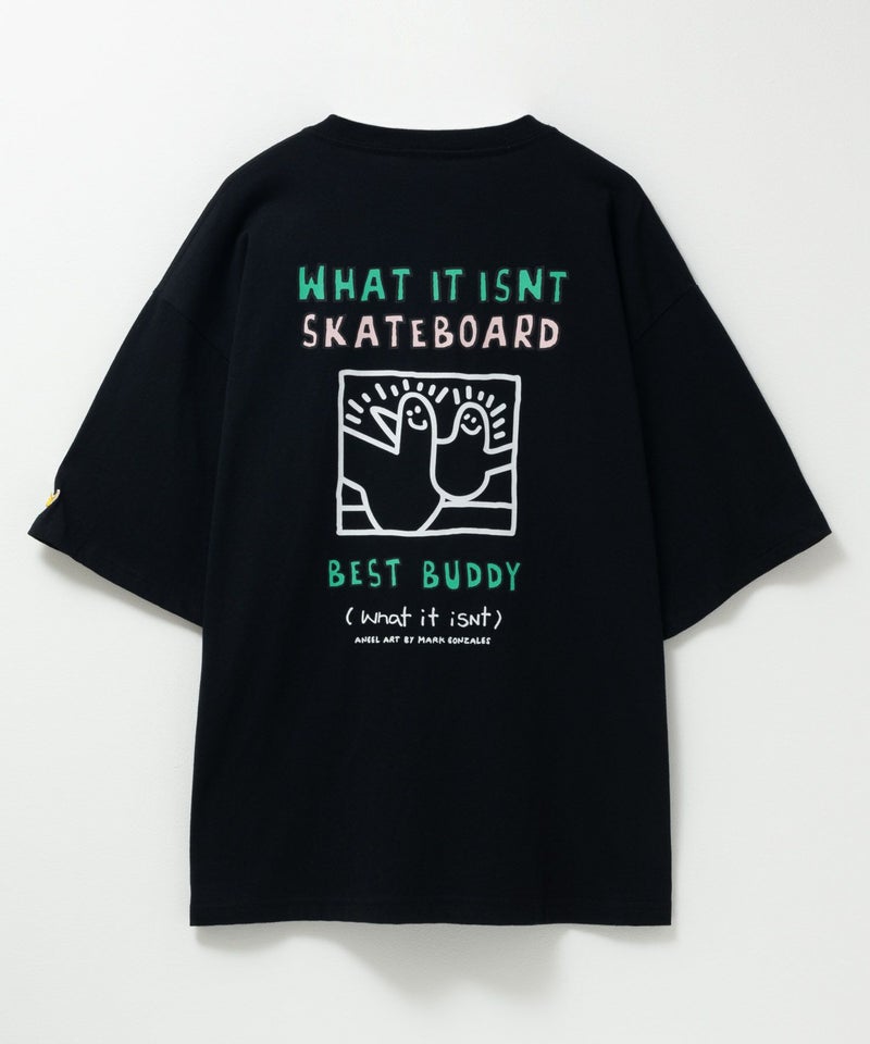 (What it isNt) ART BY MARK GONZALES リラックスフィットTシャツ メンズ メール便 対応商品商品画像-1