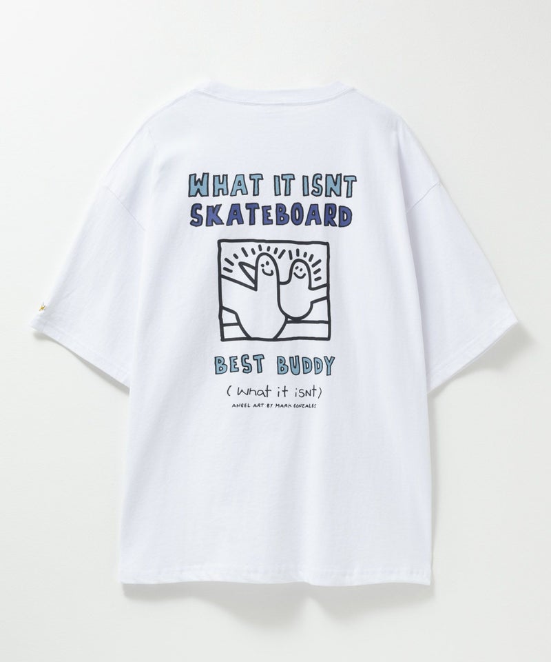 (What it isNt) ART BY MARK GONZALES リラックスフィットTシャツ メンズ メール便 対応商品商品画像-3
